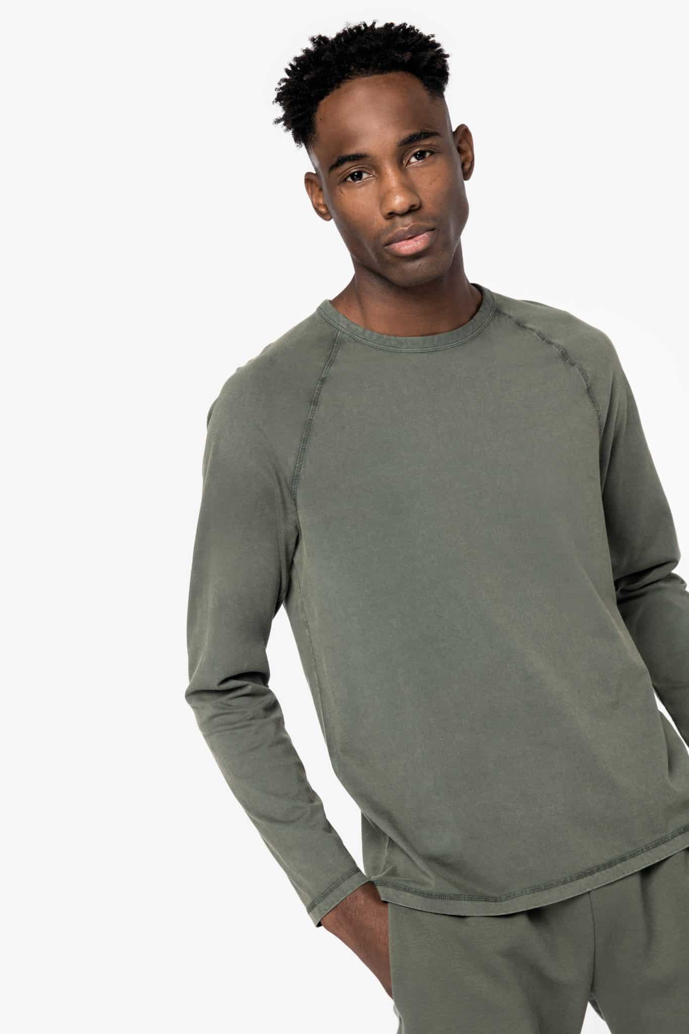 Miniature 2 pour T-shirt écoresponsable raglan manches longues homme