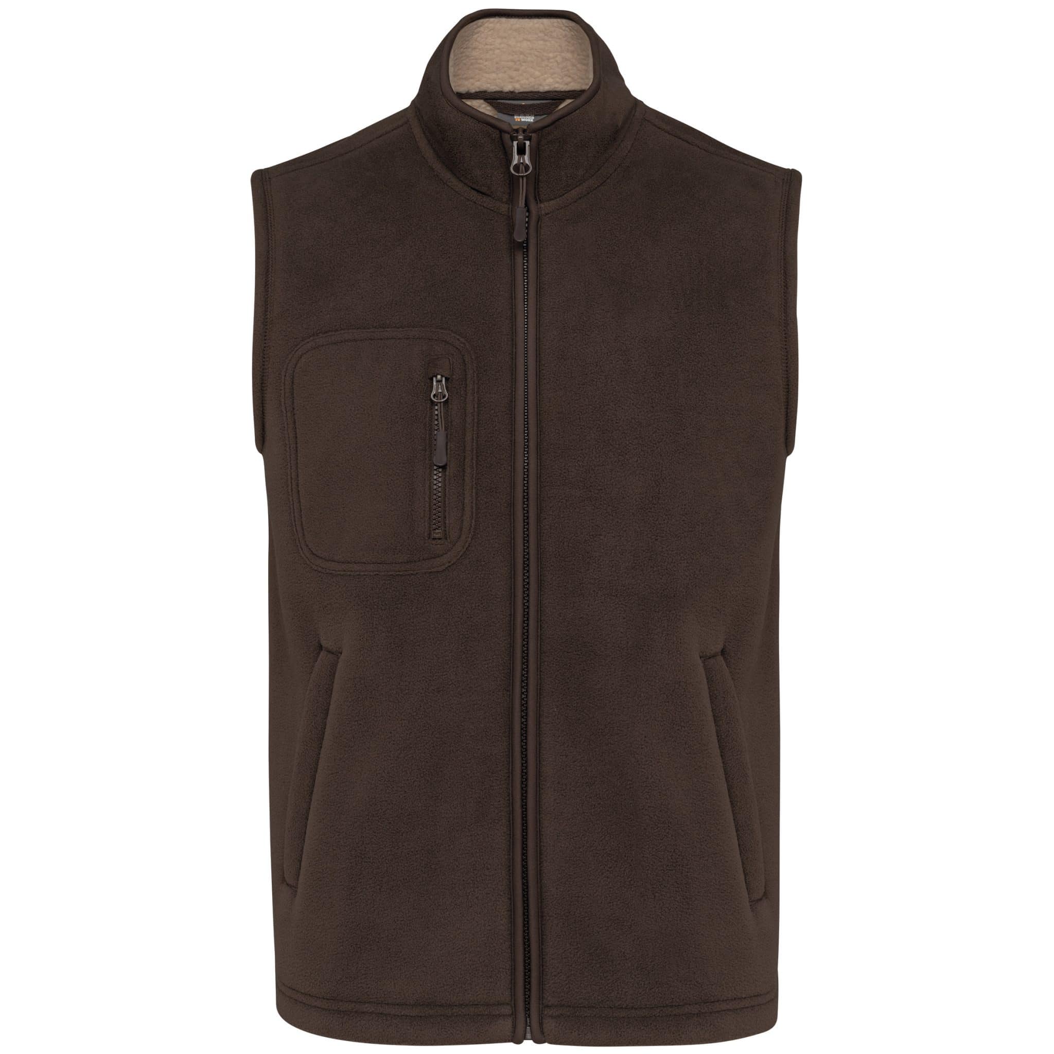Miniature 18 pour Bodywarmer polaire avec intérieur sherpa unisexe