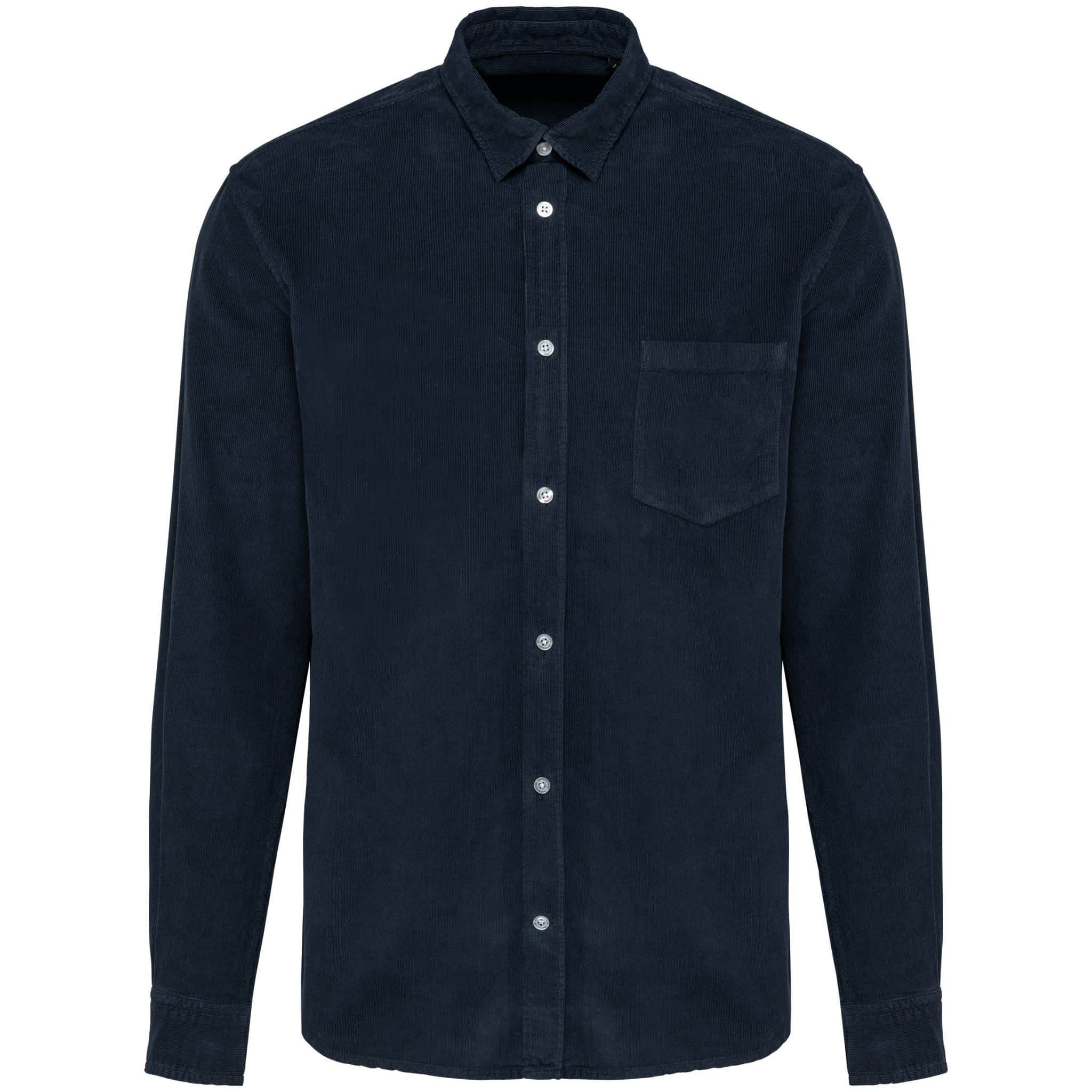 Miniature 9 pour Chemise manches longues en velours homme