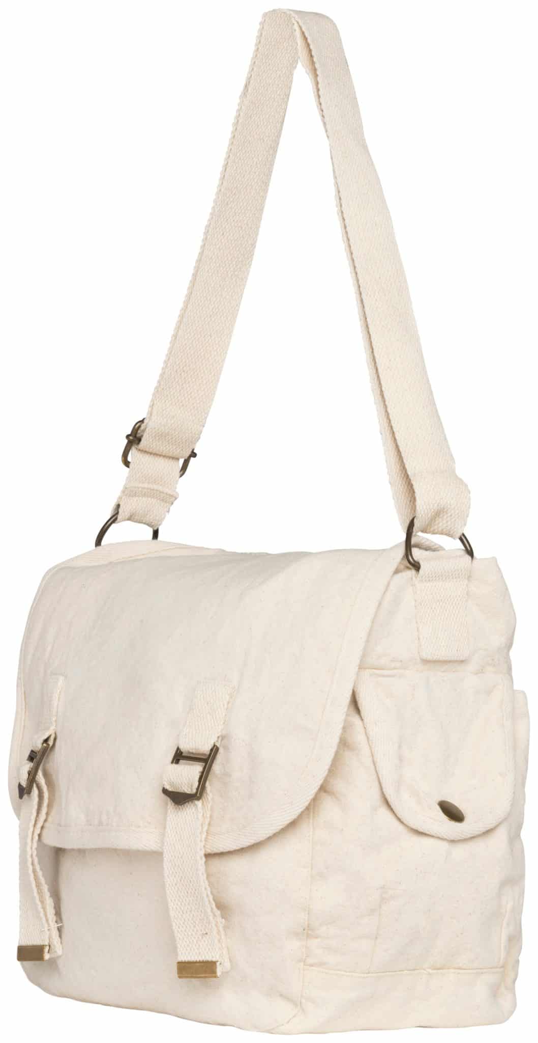 Miniature 4 pour Sac besace écoresponsable délavé