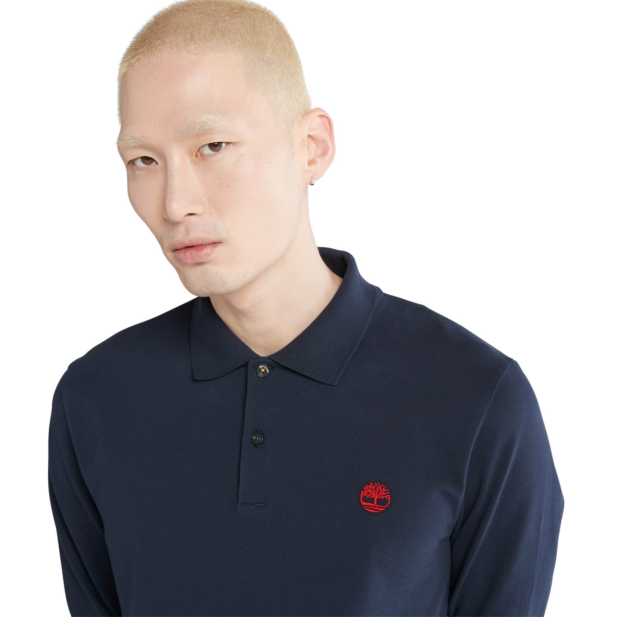 Miniature 8 pour Polo LS piqué slim