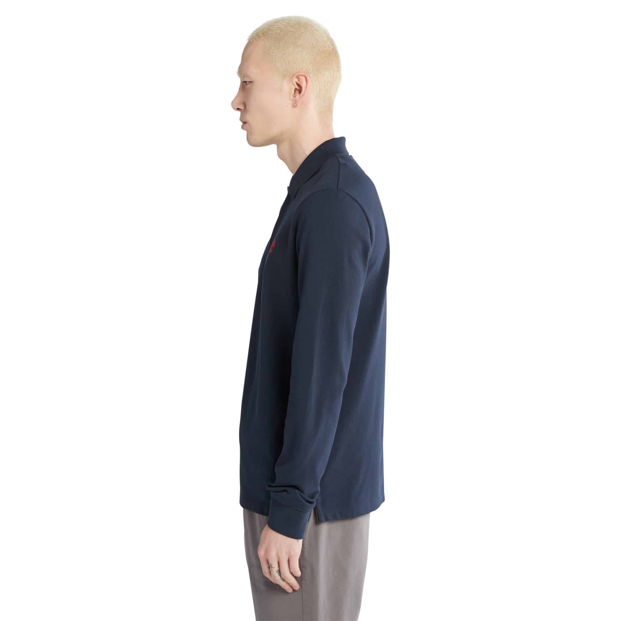 Miniature 7 pour Polo LS piqué slim