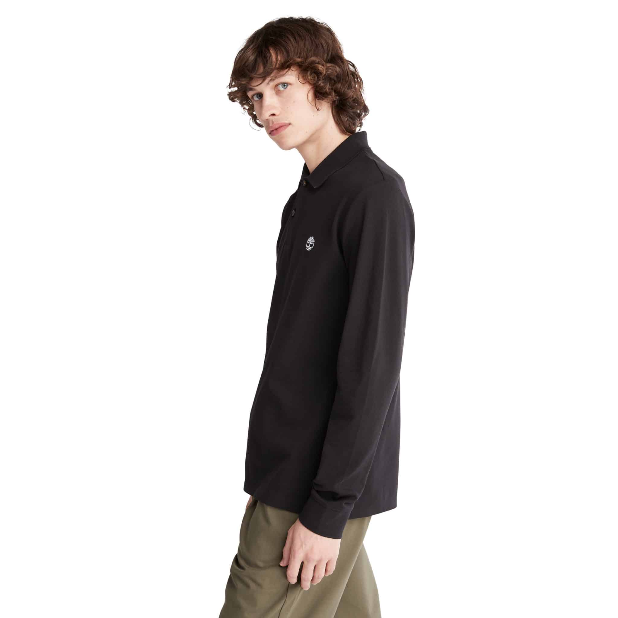 Miniature 3 pour Polo LS piqué slim