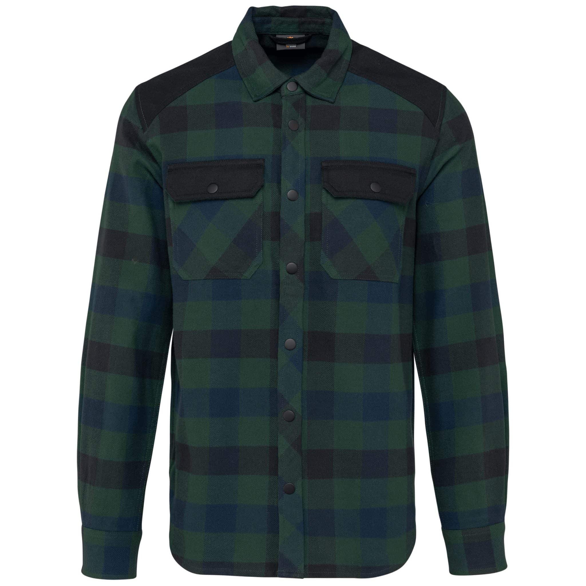 Miniature 12 pour Chemise à carreaux avec poches homme