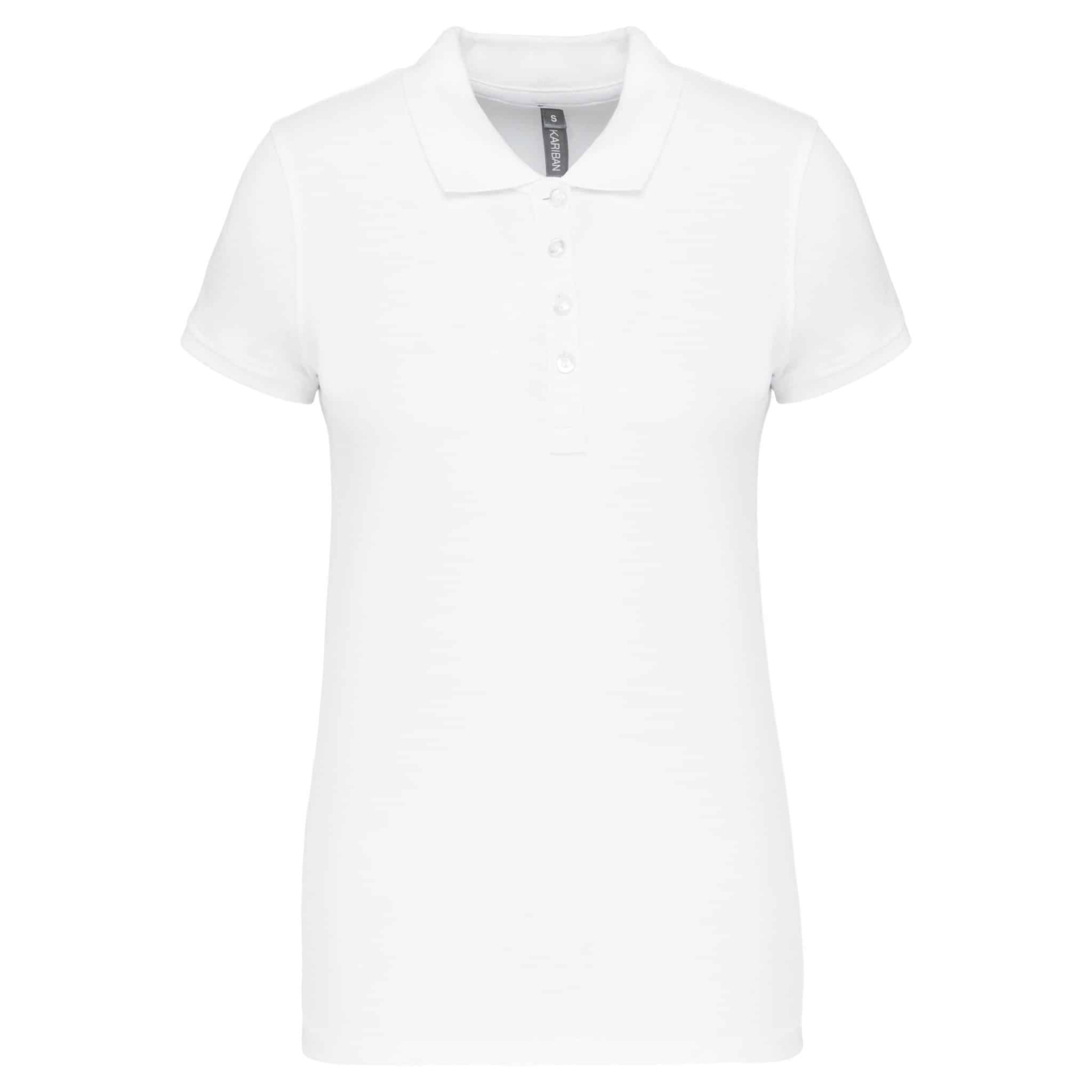 Miniature 33 pour Polo piqué manches courtes femme