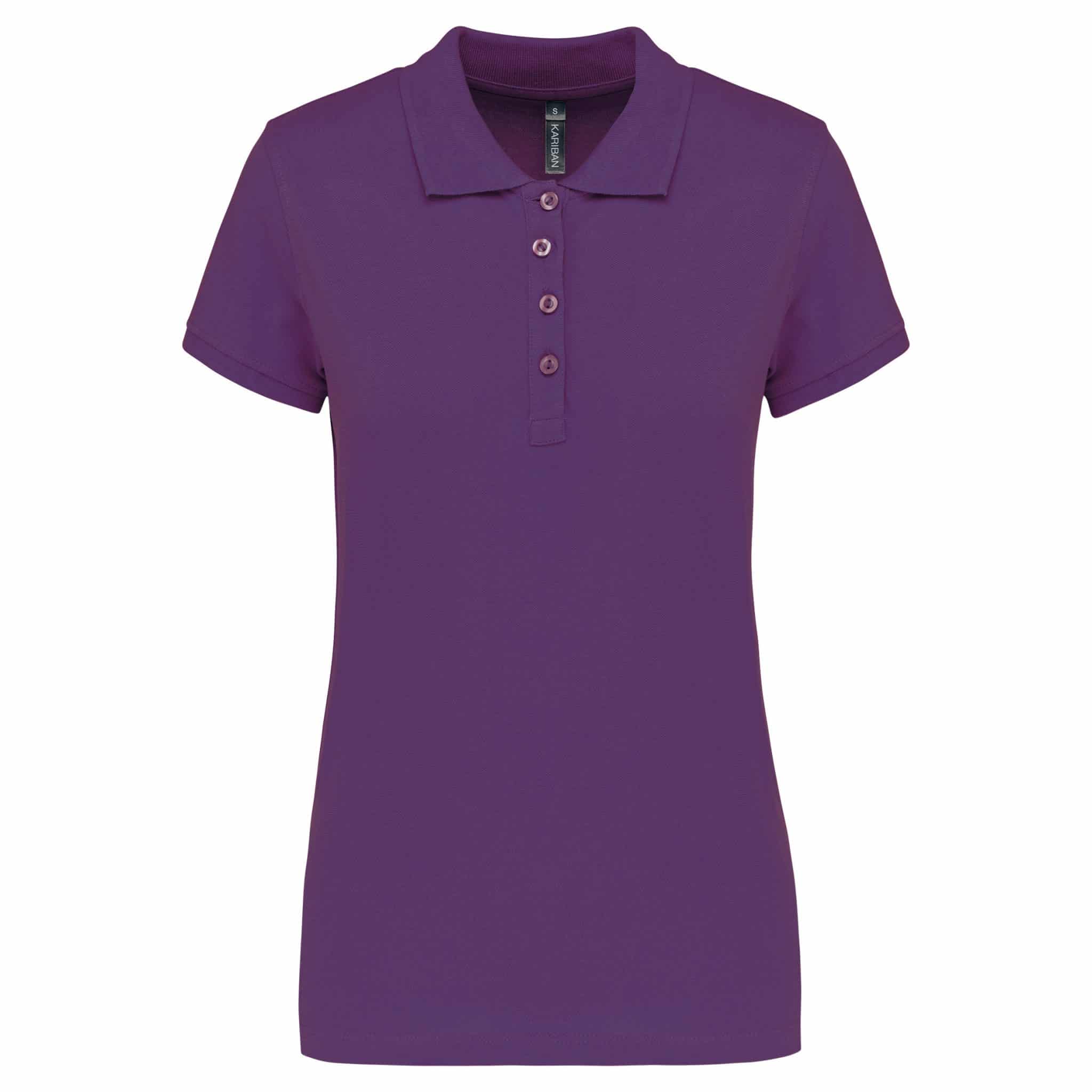 Miniature 27 pour Polo piqué manches courtes femme