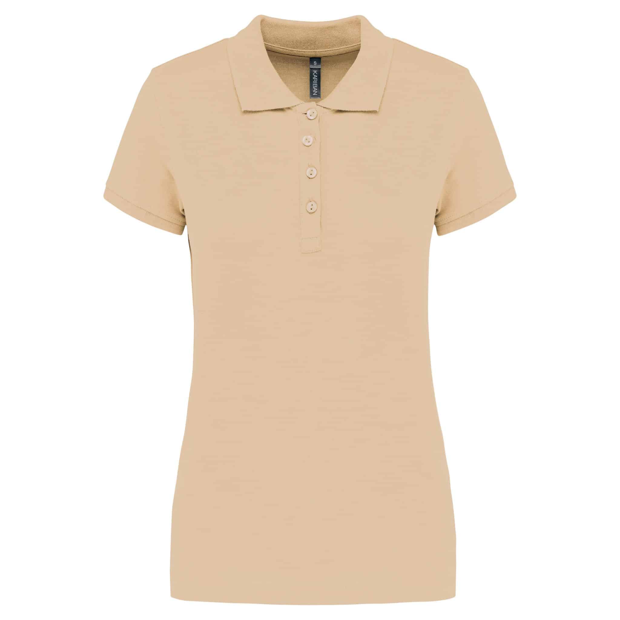 Miniature 21 pour Polo piqué manches courtes femme