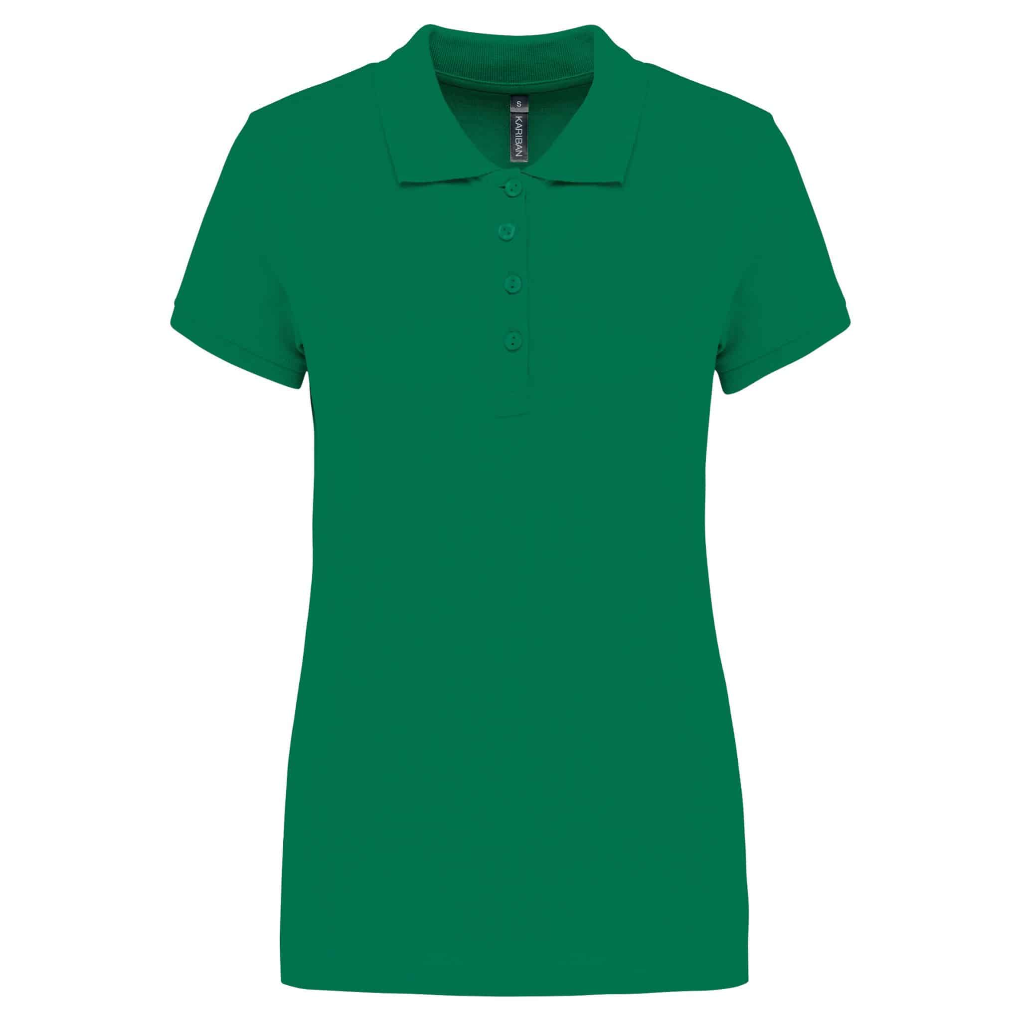 Miniature 19 pour Polo piqué manches courtes femme