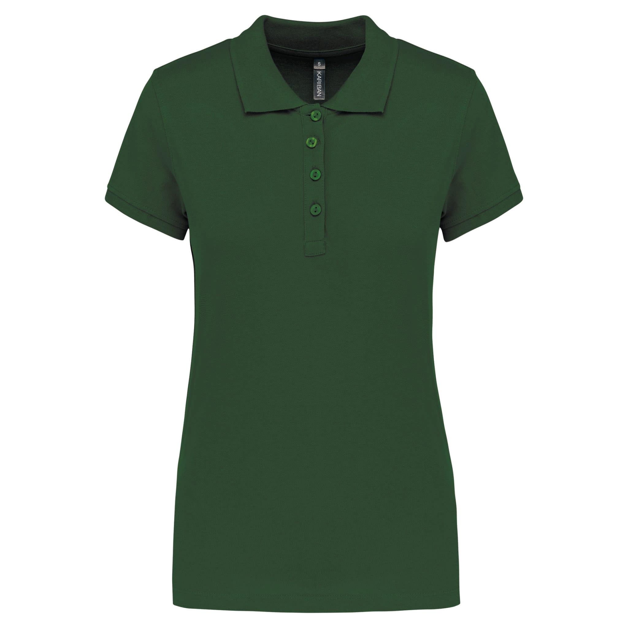 Miniature 17 pour Polo piqué manches courtes femme