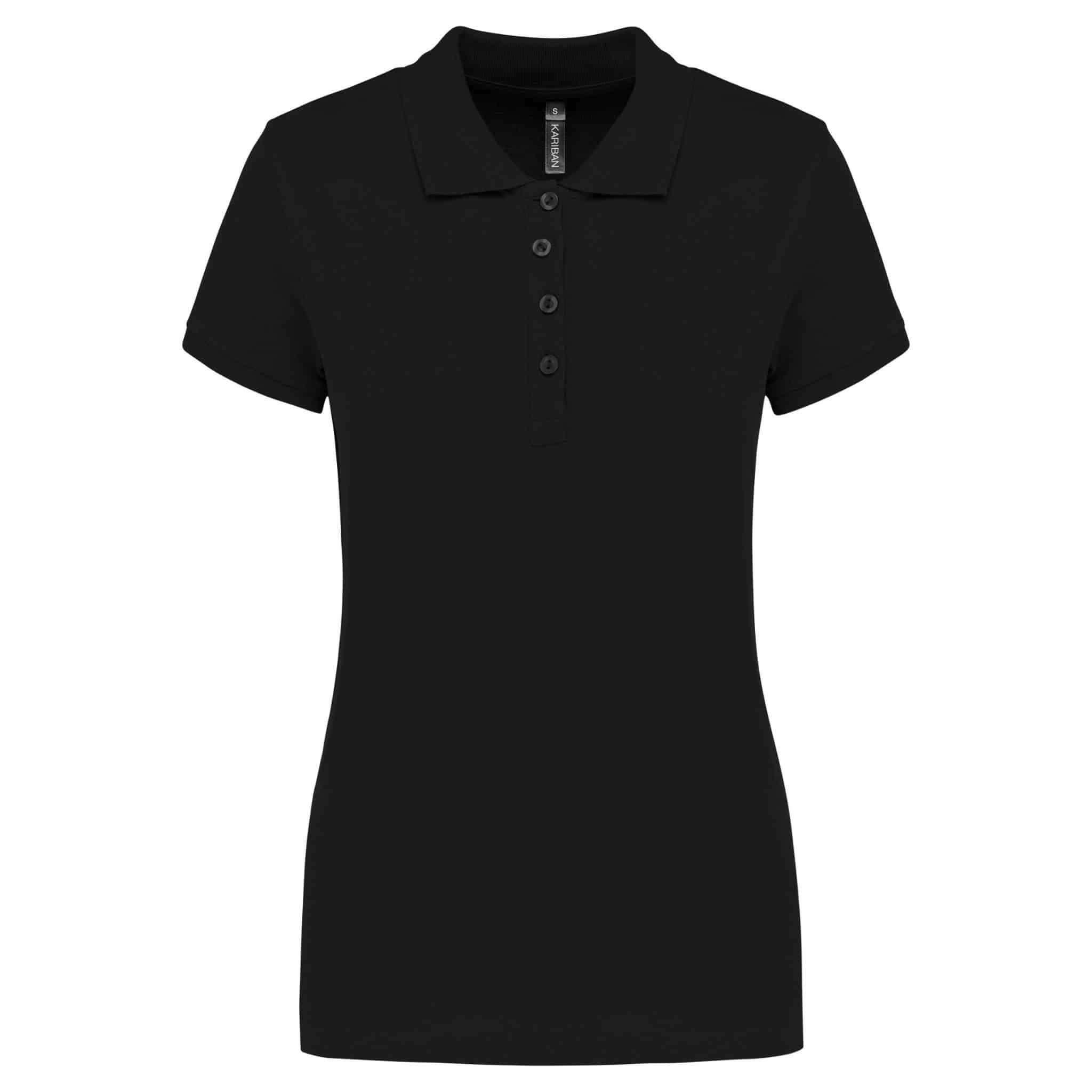 Miniature 12 pour Polo piqué manches courtes femme