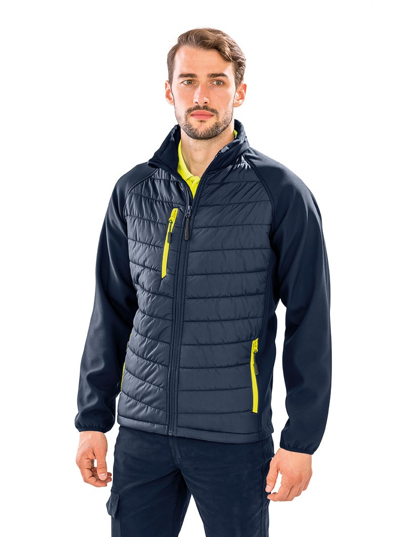 Miniature 9 pour Veste softshell rembourrée black compass recyclée