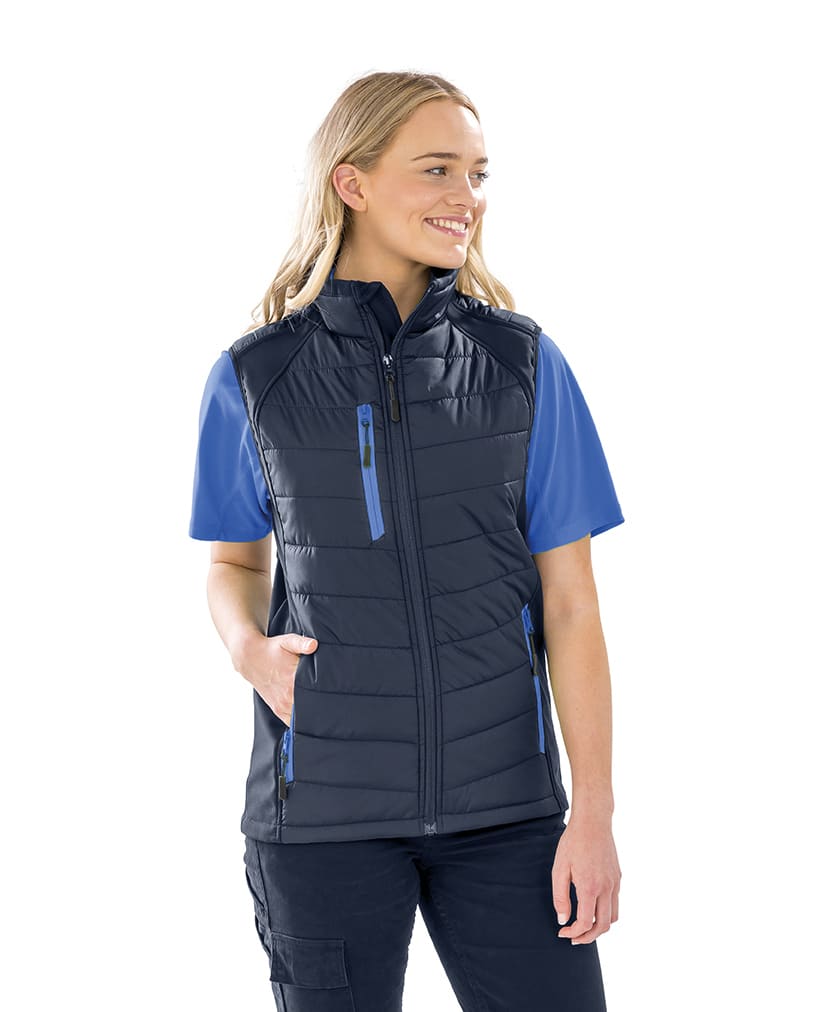 Miniature 10 pour Gilet softshell rembourré black compass recyclé