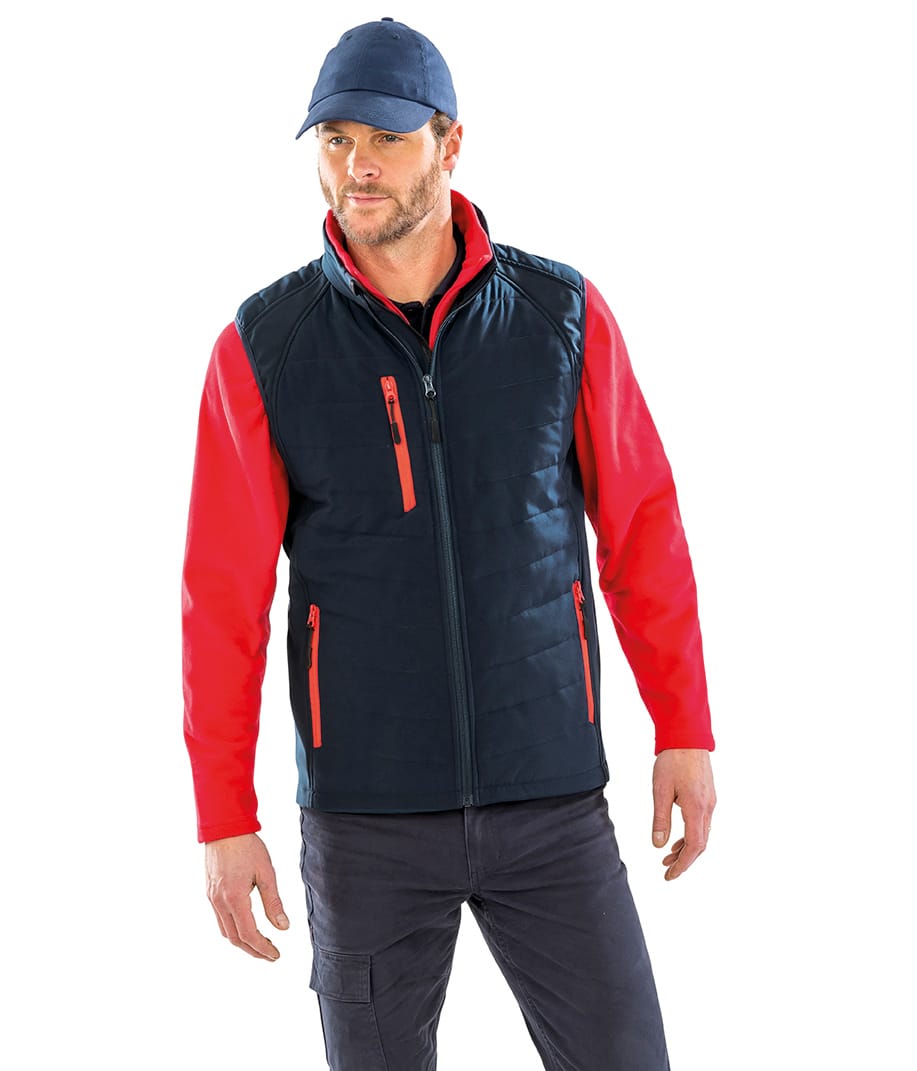 Miniature 11 pour Gilet softshell rembourré black compass recyclé