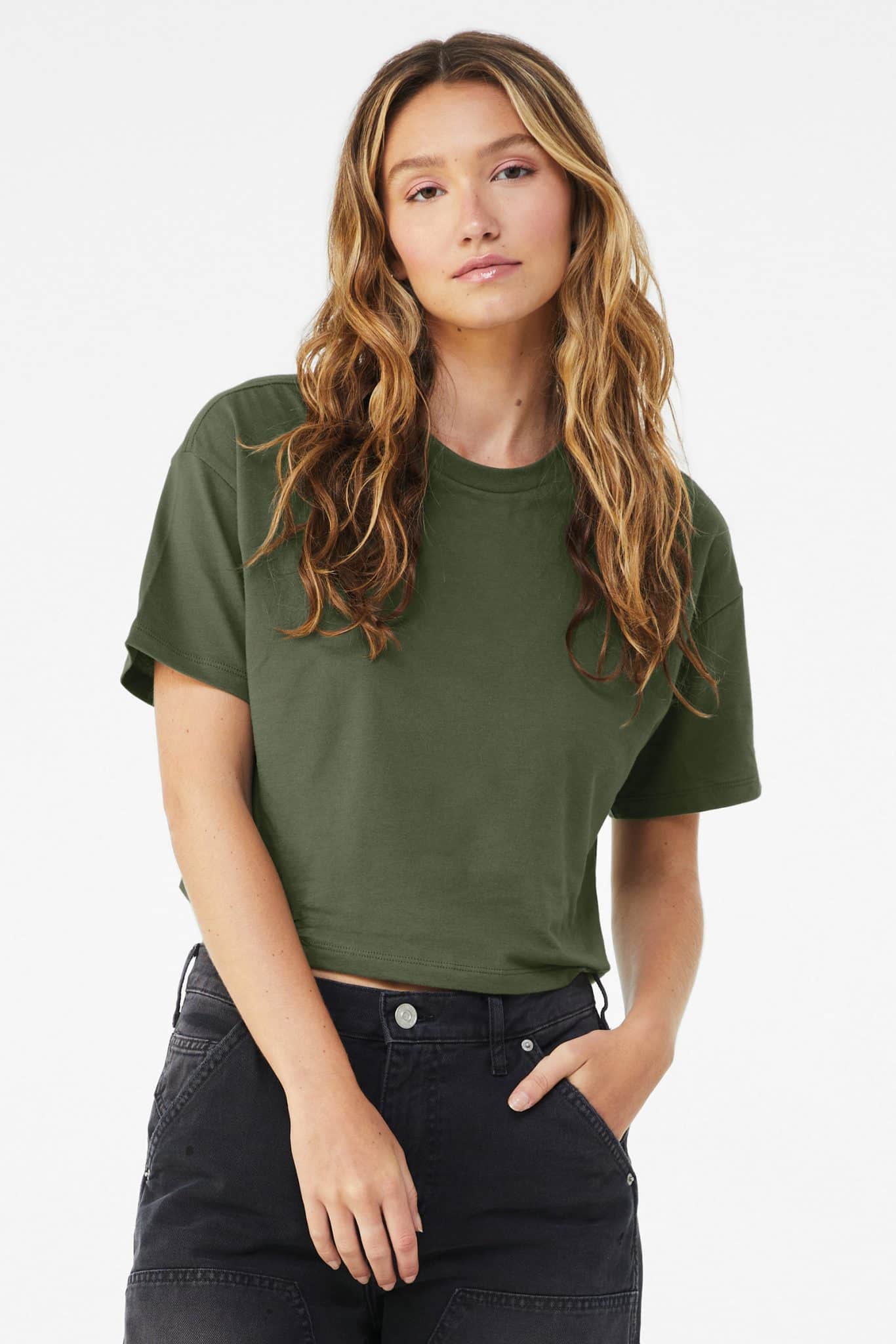 Miniature 6 pour T-shirt crop femme