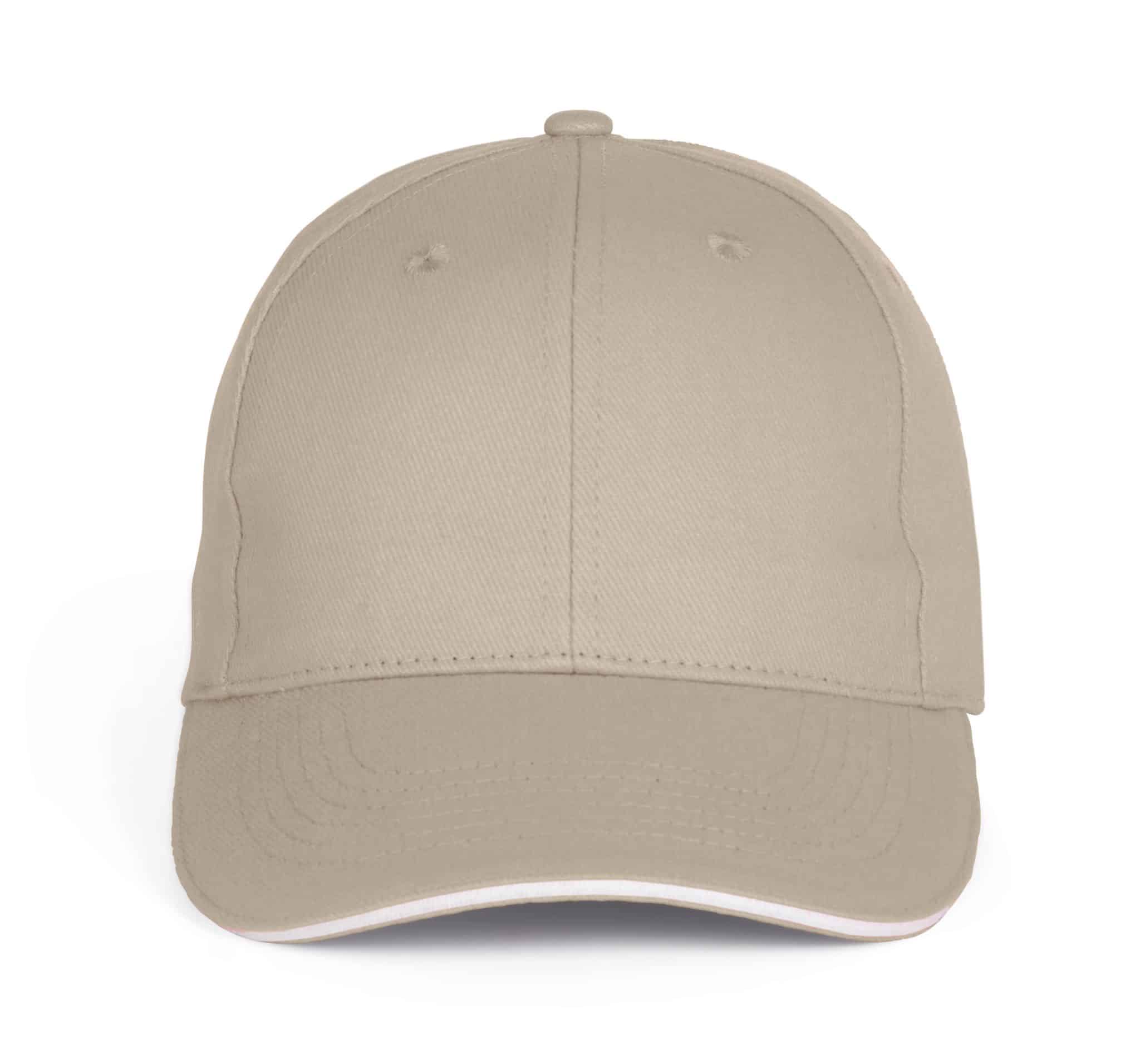 Miniature 5 pour Casquette Baseball avec sandwich - 6 panneaux