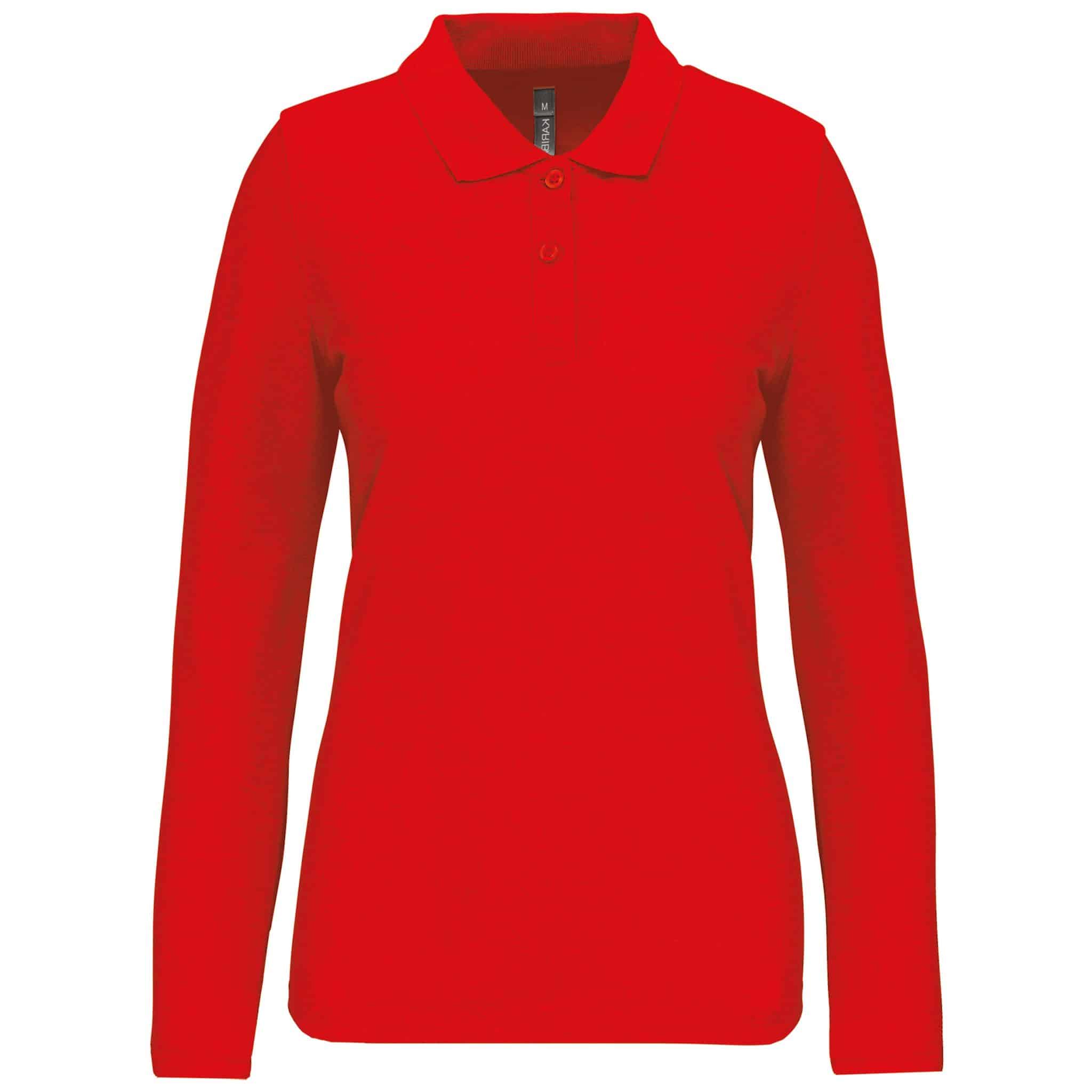 Miniature 16 pour Polo manches longues femme