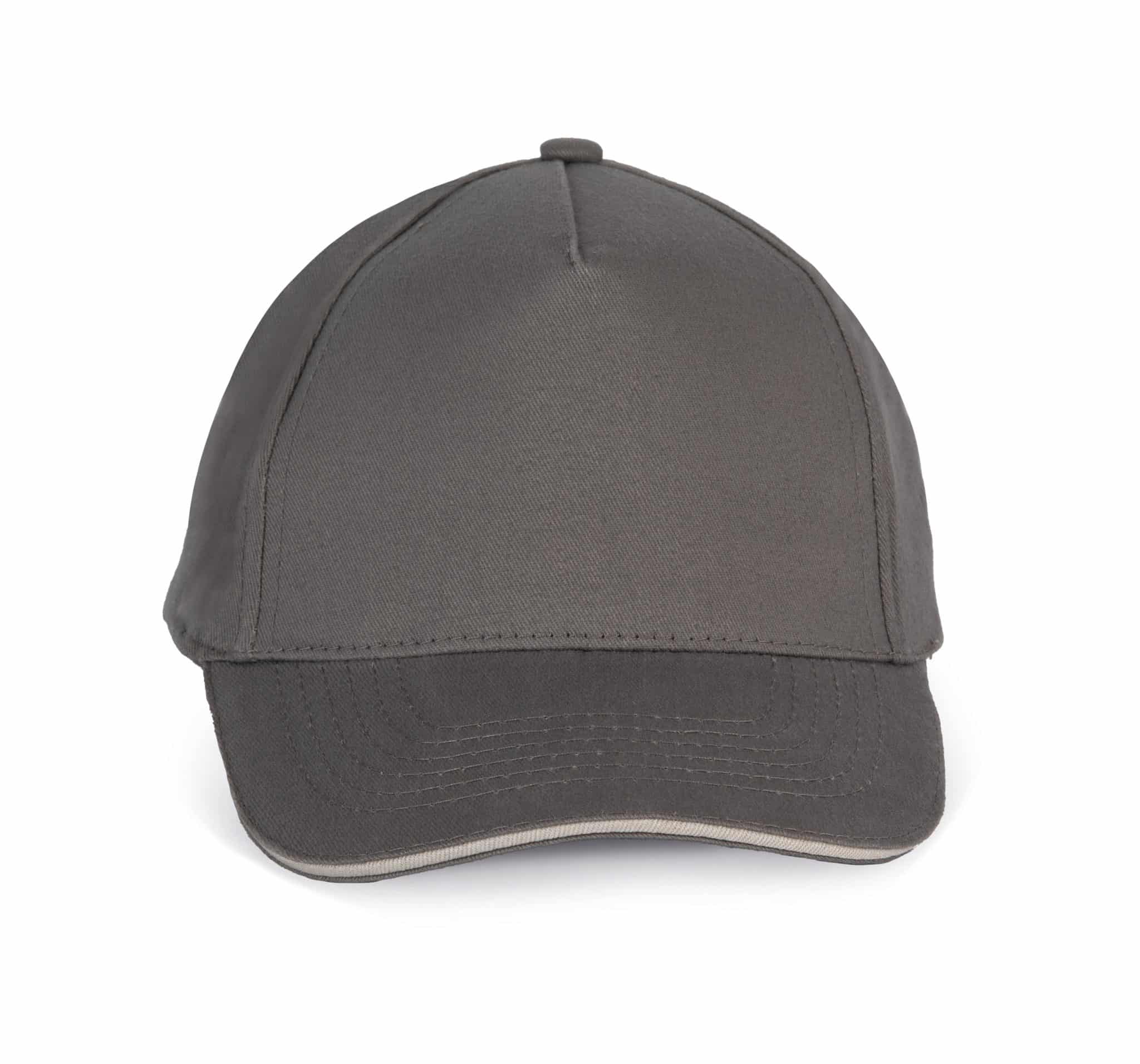 Miniature 15 pour Casquette enfant avec sandwich contrasté - 5 panneaux