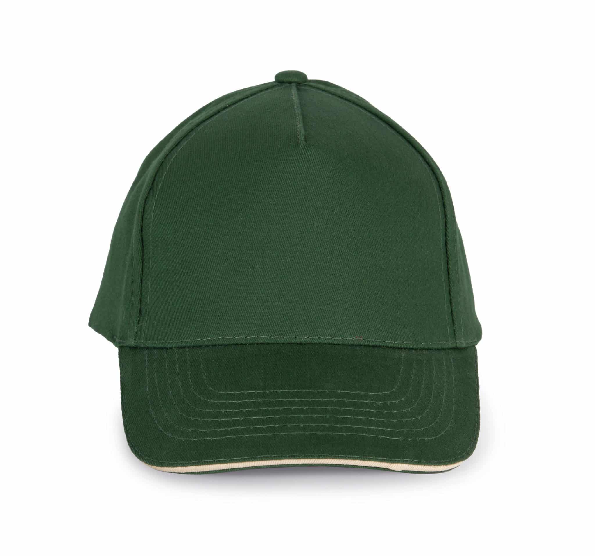 Miniature 10 pour Casquette enfant avec sandwich contrasté - 5 panneaux