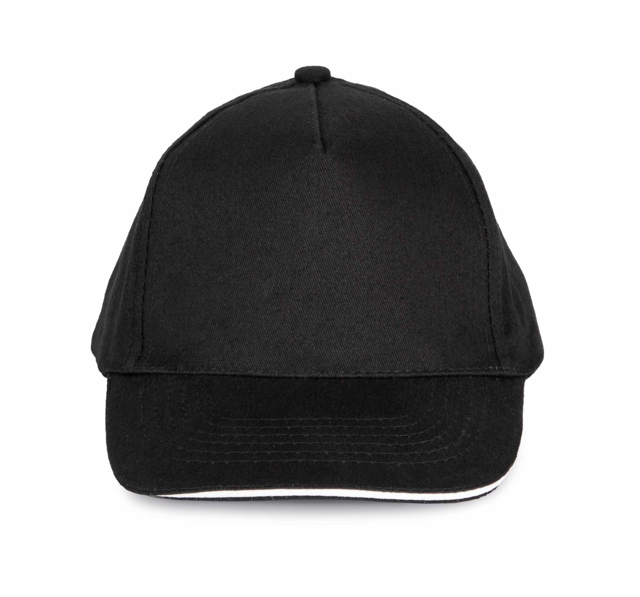 Miniature 9 pour Casquette enfant avec sandwich contrasté - 5 panneaux