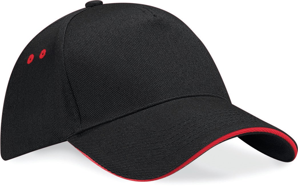 Miniature 4 pour Casquette homme Ultimate à 5 panneaux sandwich contrasté