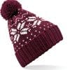 burgundy-white