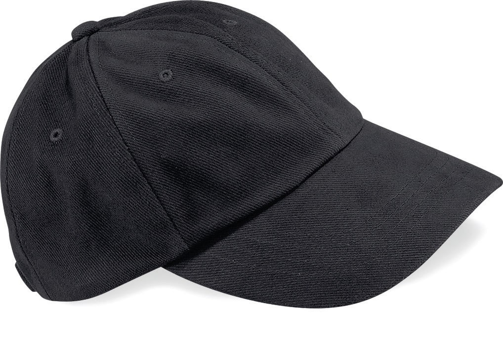 Miniature 3 pour Casquette homme profil bas en coton brossé - 6 panneaux