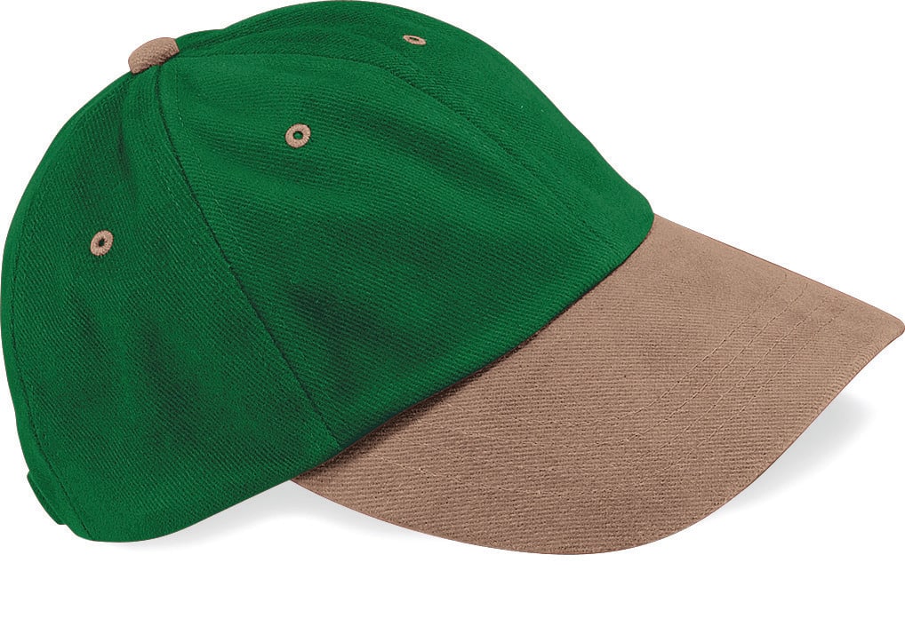 Miniature 5 pour Casquette homme profil bas en coton brossé - 6 panneaux