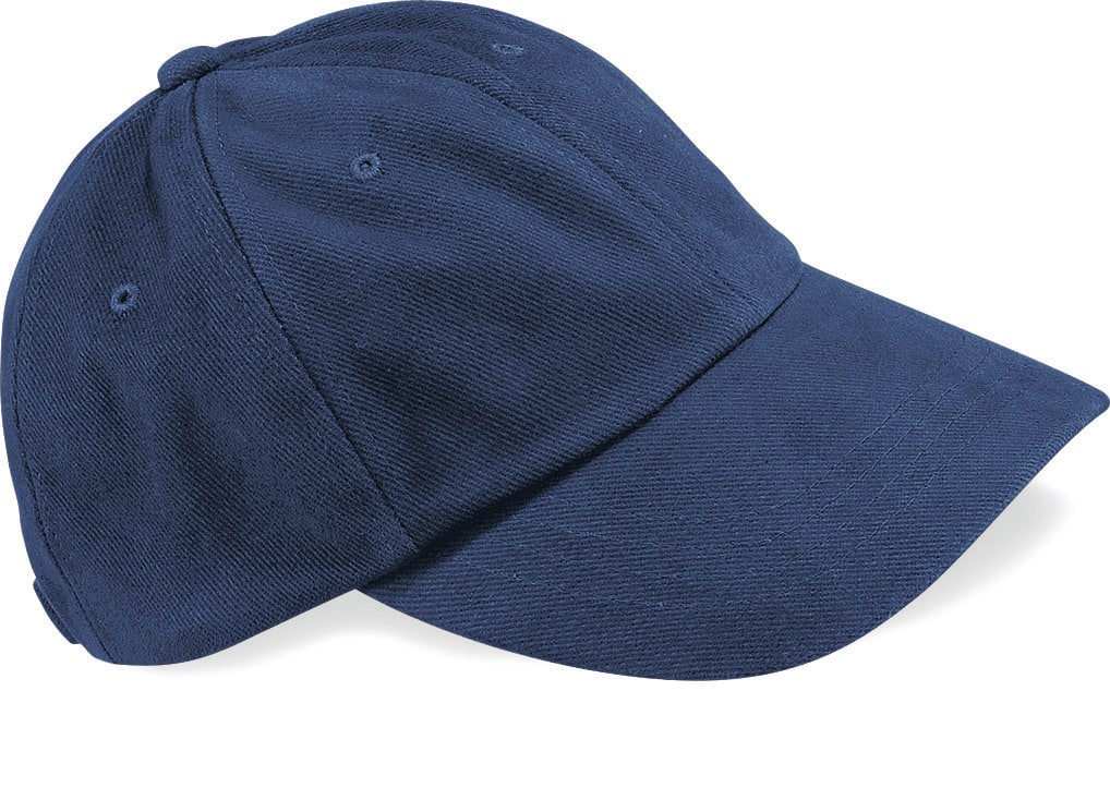 Miniature 6 pour Casquette homme profil bas en coton brossé - 6 panneaux