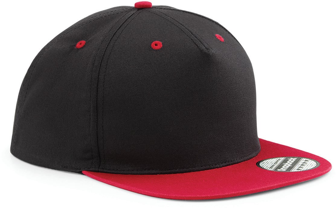 Miniature 5 pour Casquette Snapback contrastée - 5 panneaux