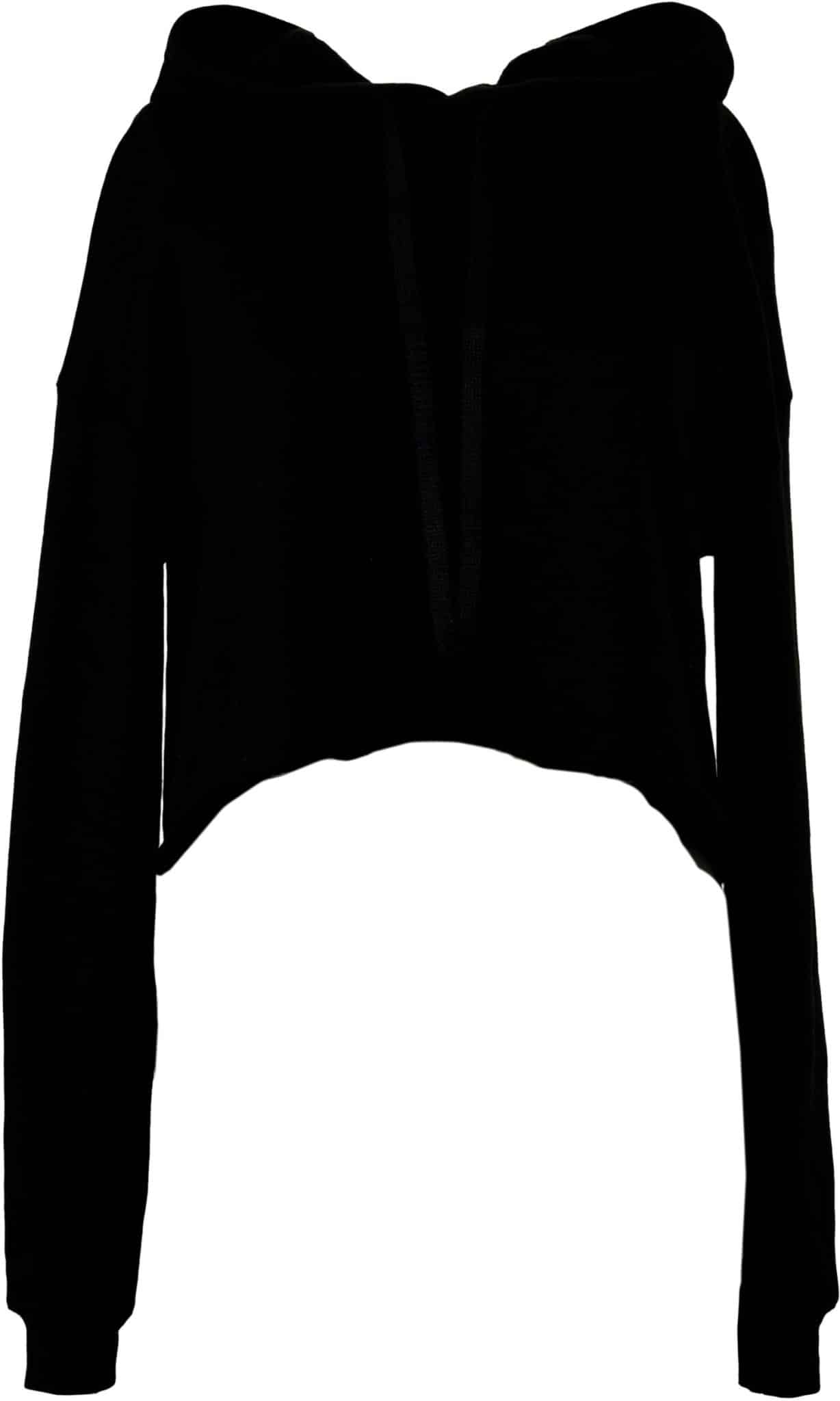 Miniature 26 pour Sweat-shirt crop à capuche femme