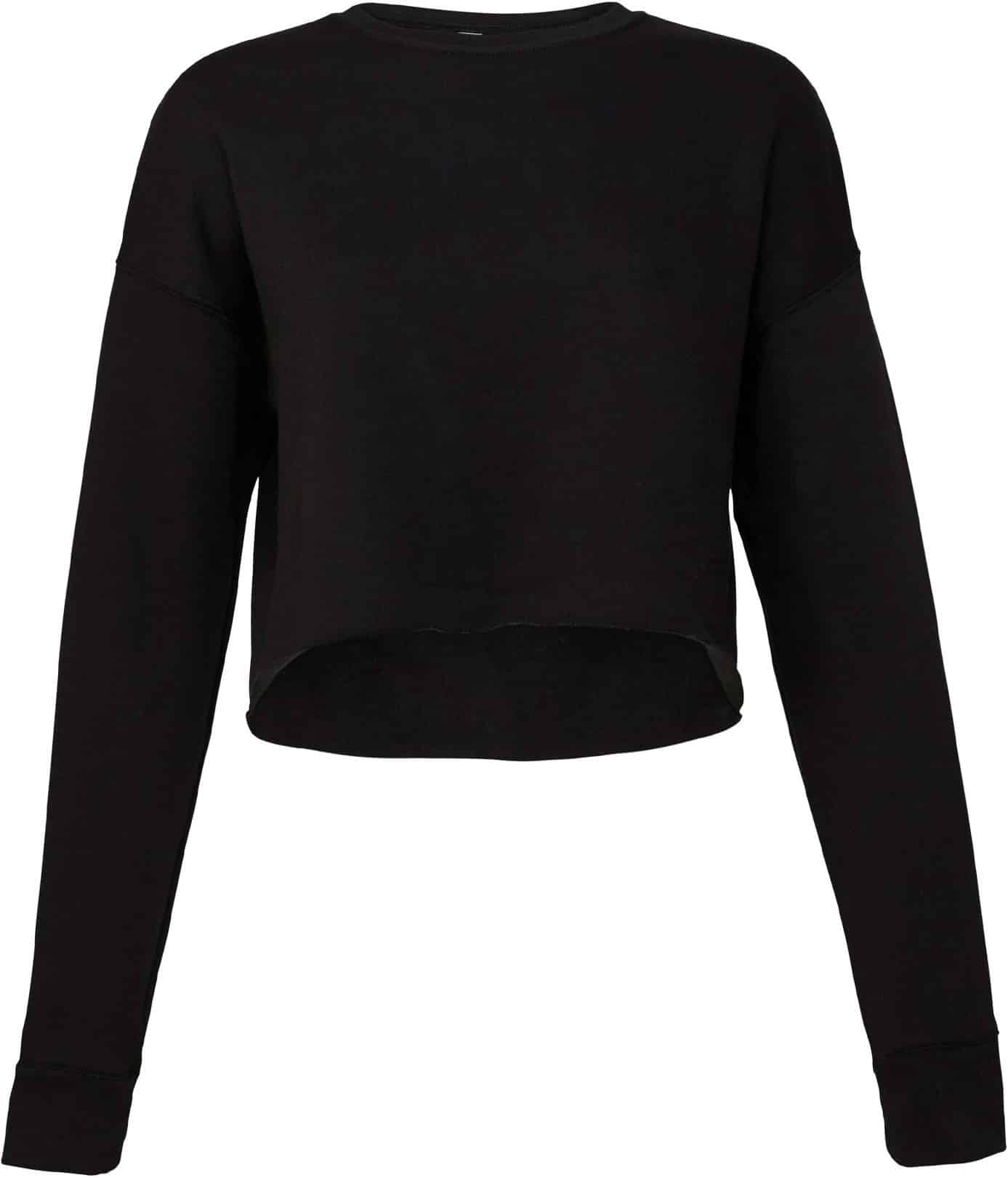 Miniature 12 pour Sweat-shirt crop femme