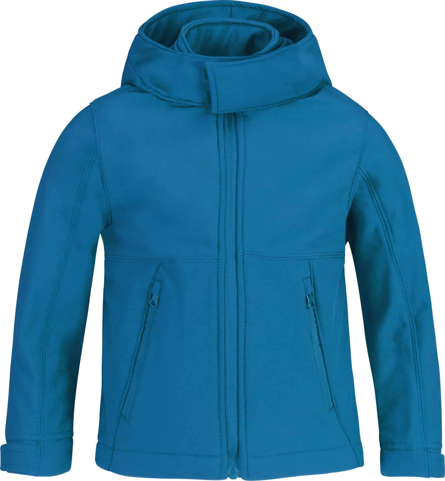 Miniature 2 pour Veste softshell capuche enfant