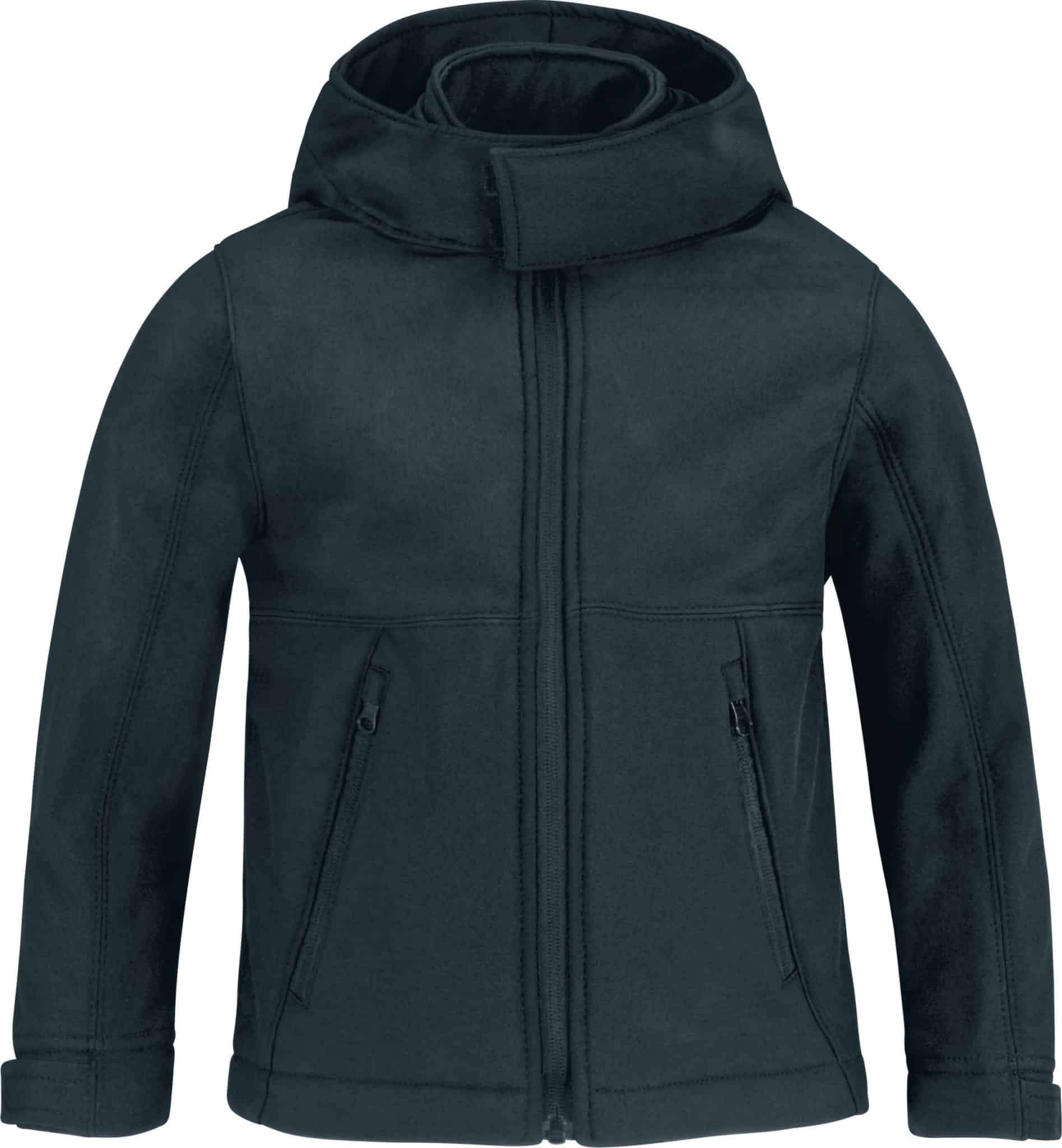 Miniature 4 pour Veste softshell capuche enfant
