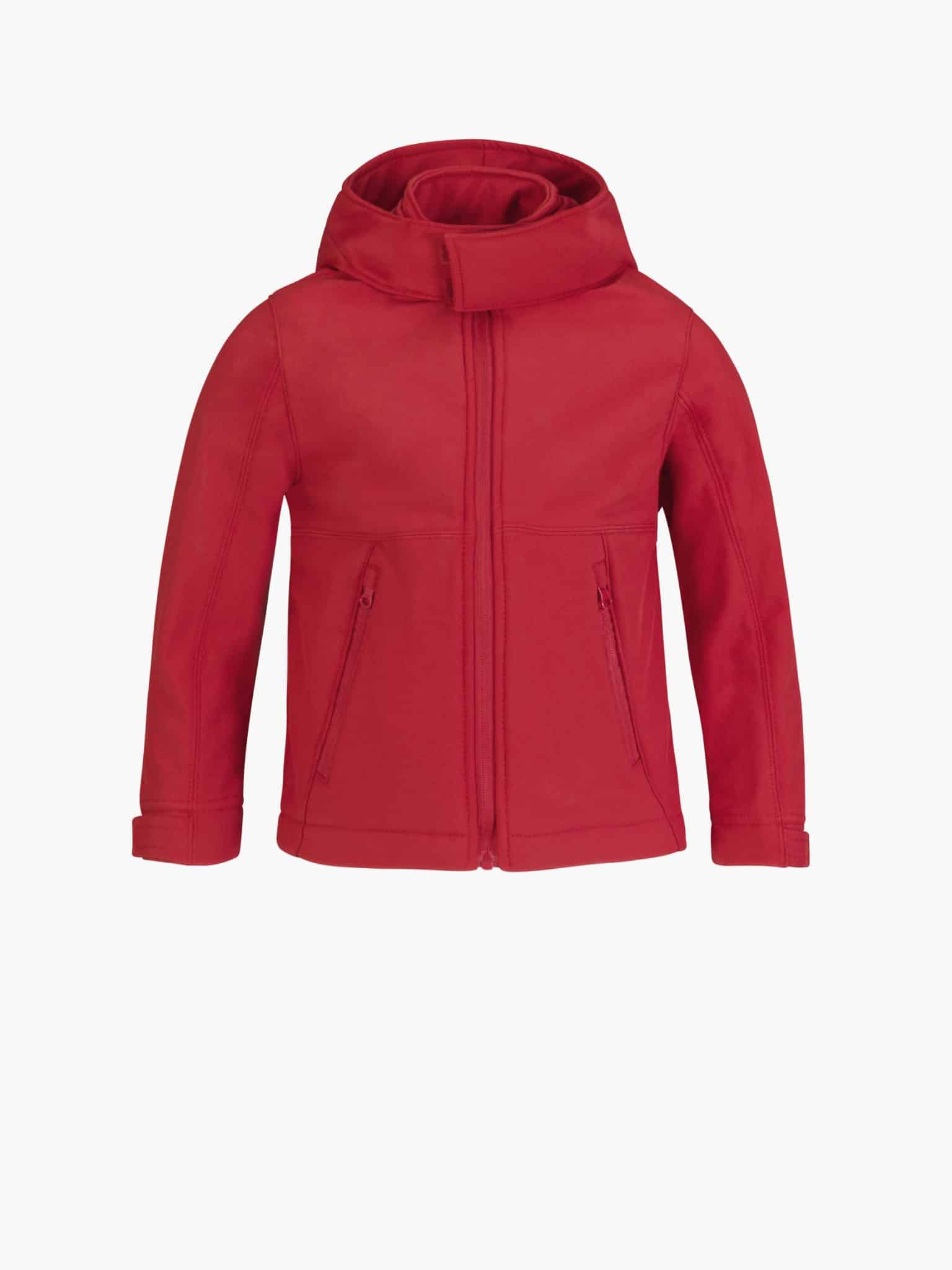 Miniature 5 pour Veste softshell capuche enfant
