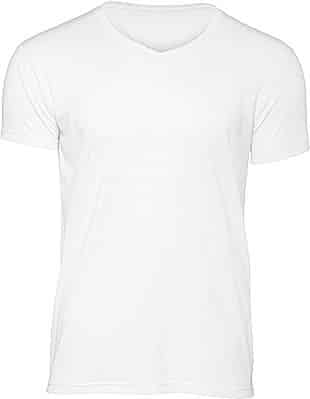 Miniature 4 pour T-shirt Triblend col V Homme