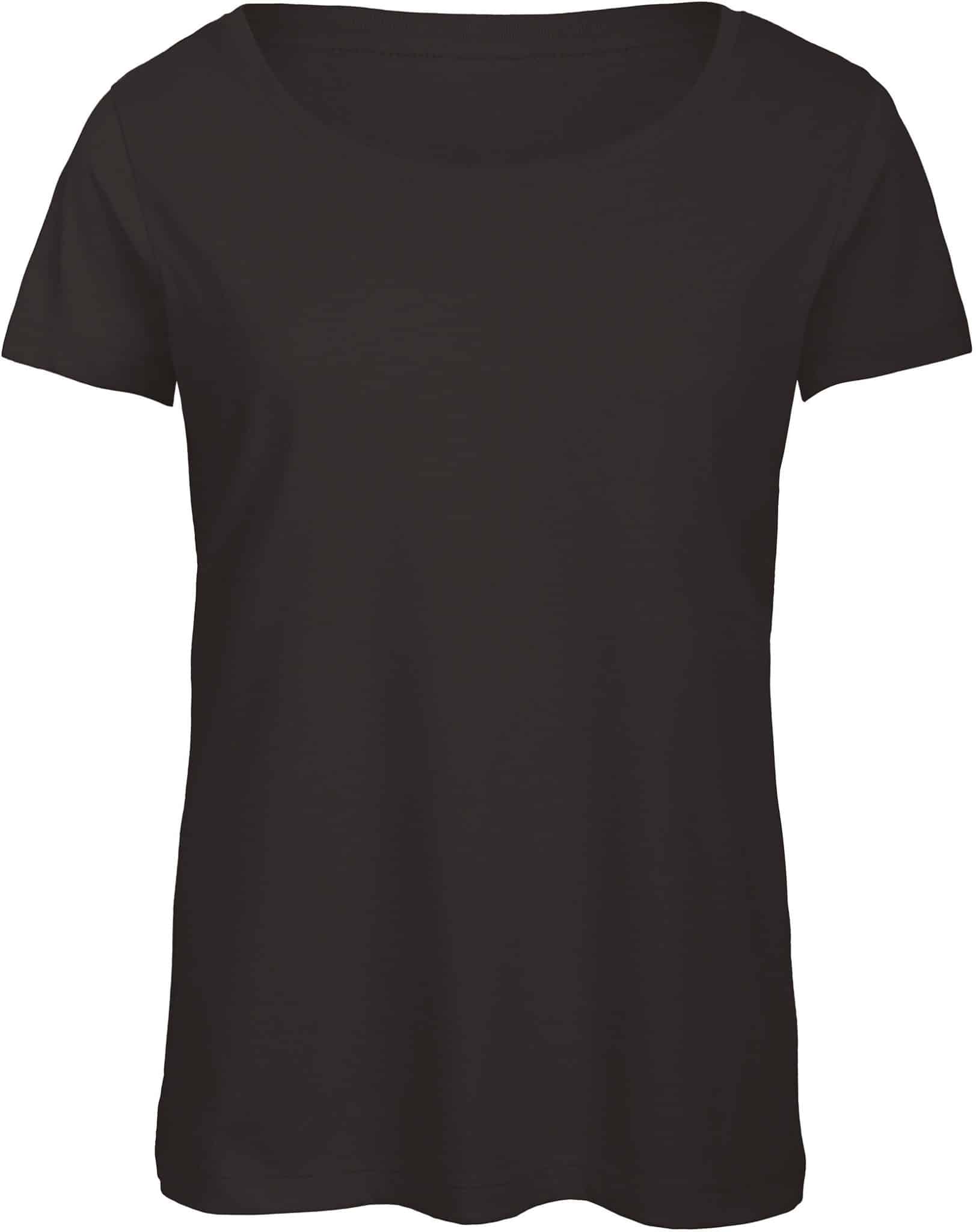 Miniature 2 pour T-shirt Triblend col rond Femme