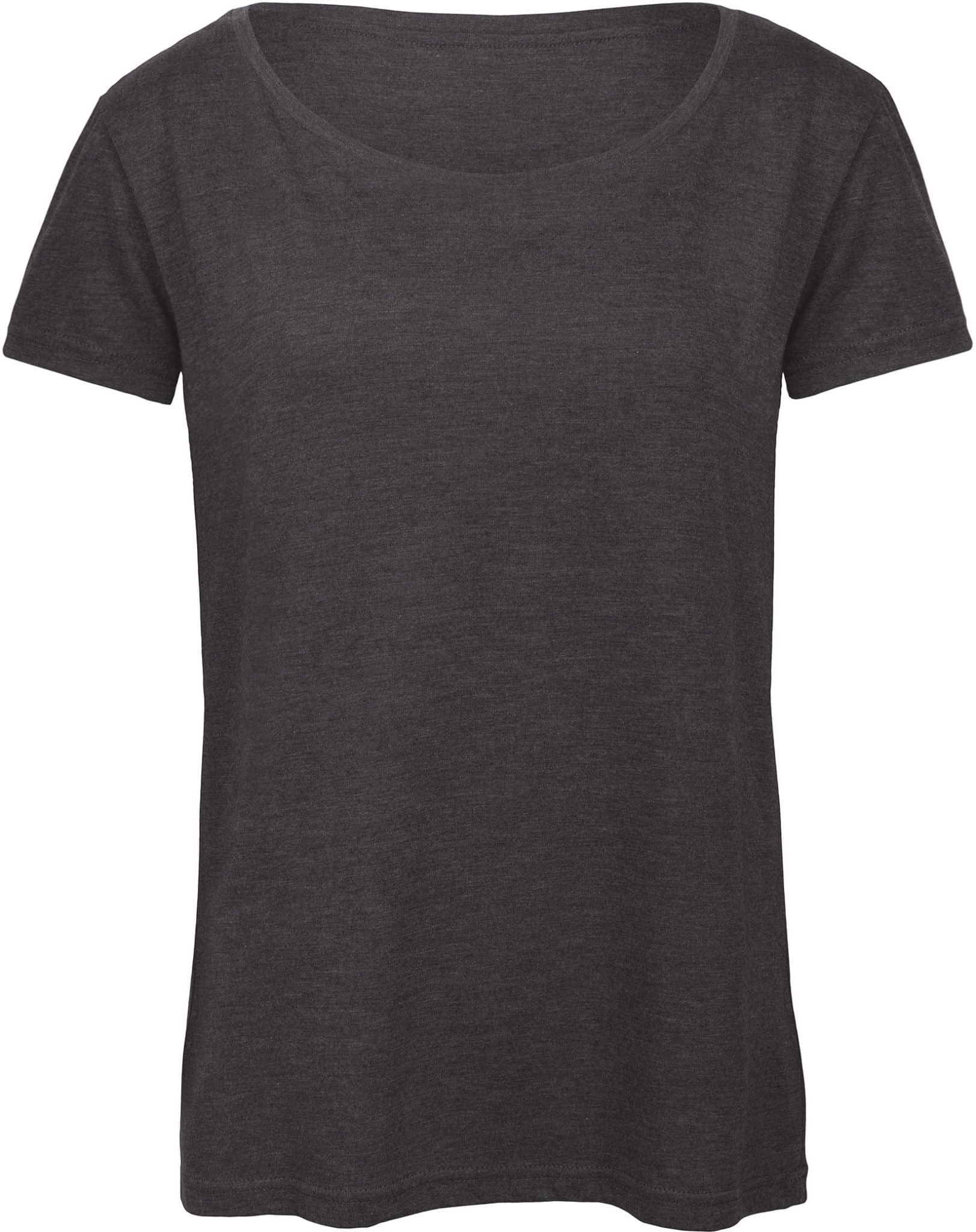 Miniature 3 pour T-shirt Triblend col rond Femme