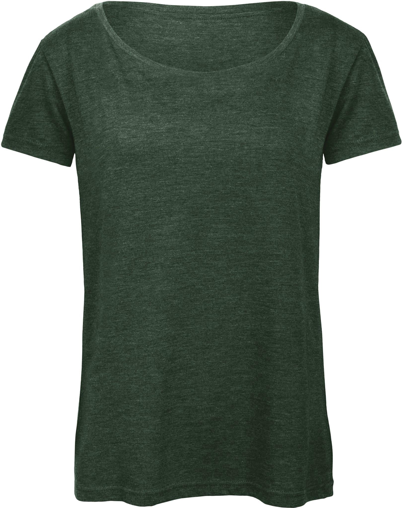 Miniature 4 pour T-shirt Triblend col rond Femme