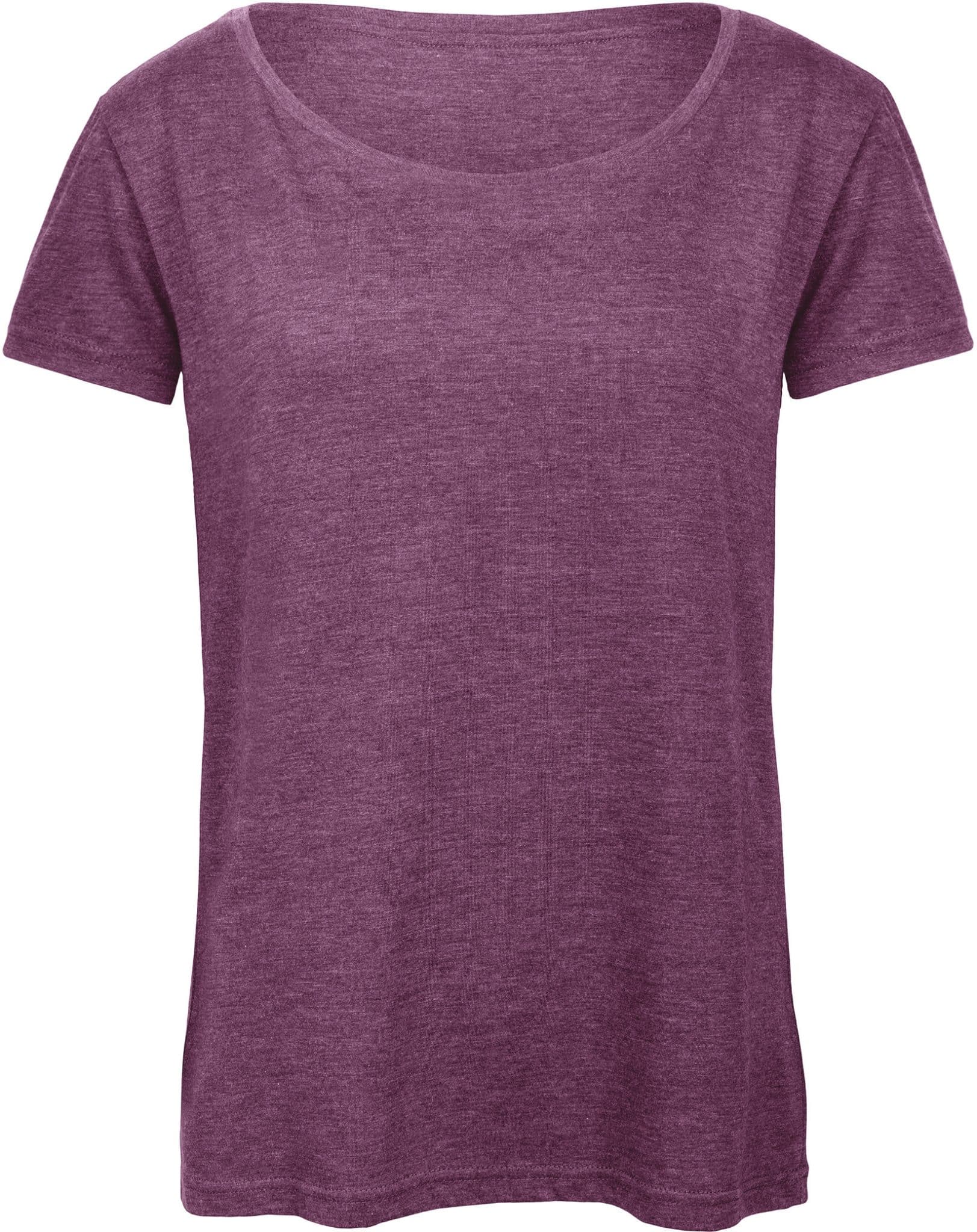 Miniature 7 pour T-shirt Triblend col rond Femme