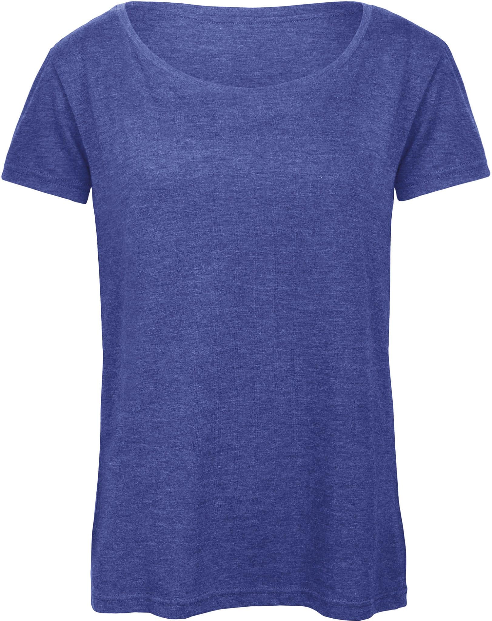 Miniature 8 pour T-shirt Triblend col rond Femme
