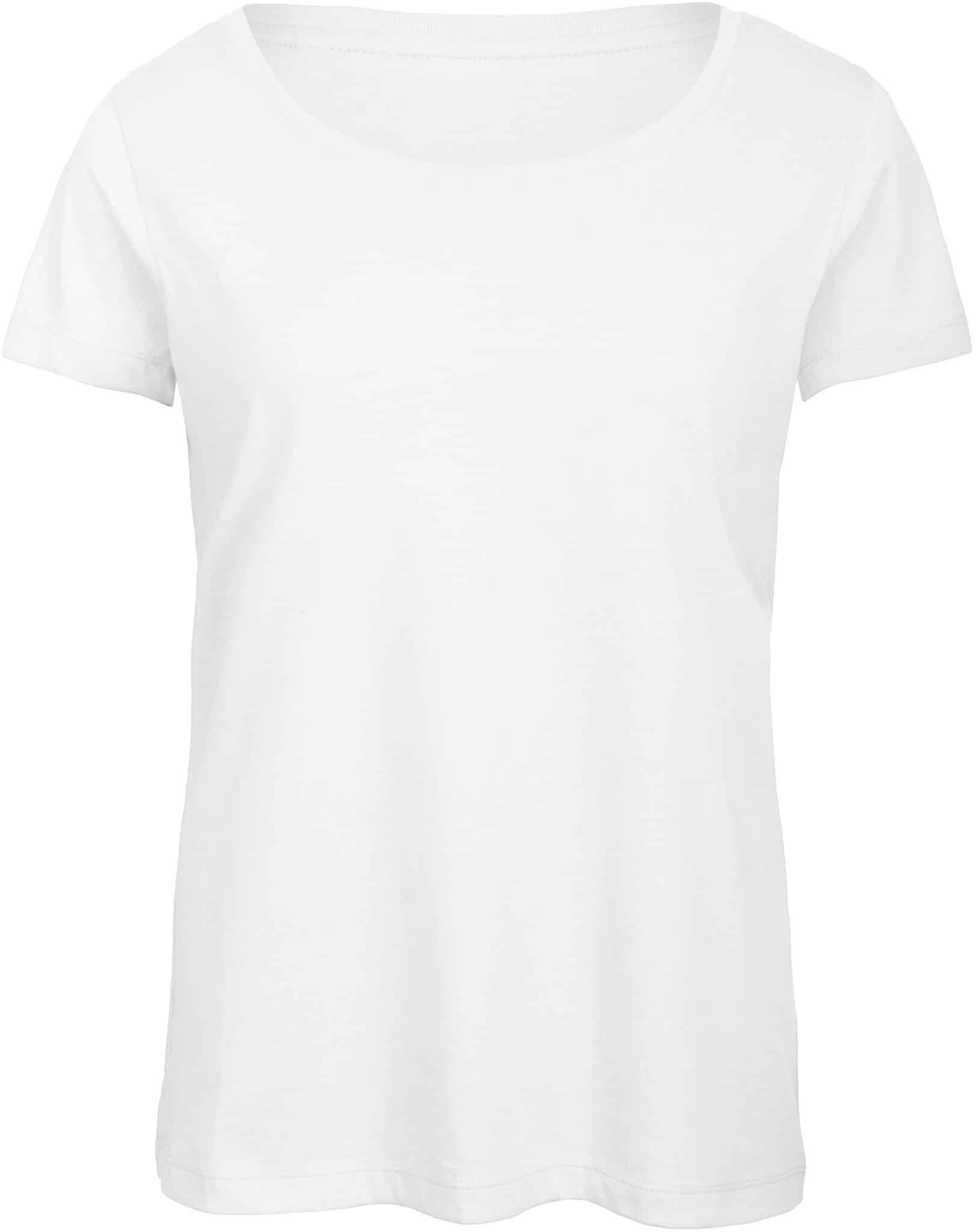 Miniature 11 pour T-shirt Triblend col rond Femme