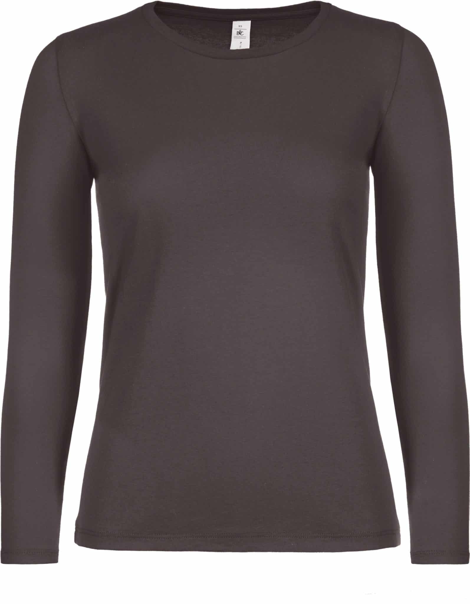 Miniature 3 pour T-shirt manches longues femme #E150