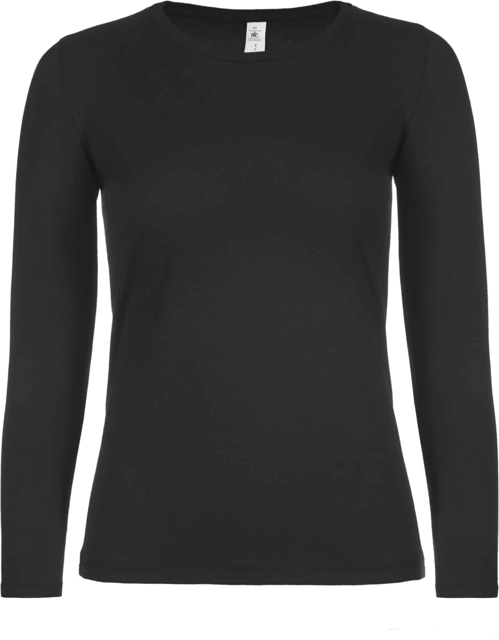 Miniature 4 pour T-shirt manches longues femme #E150