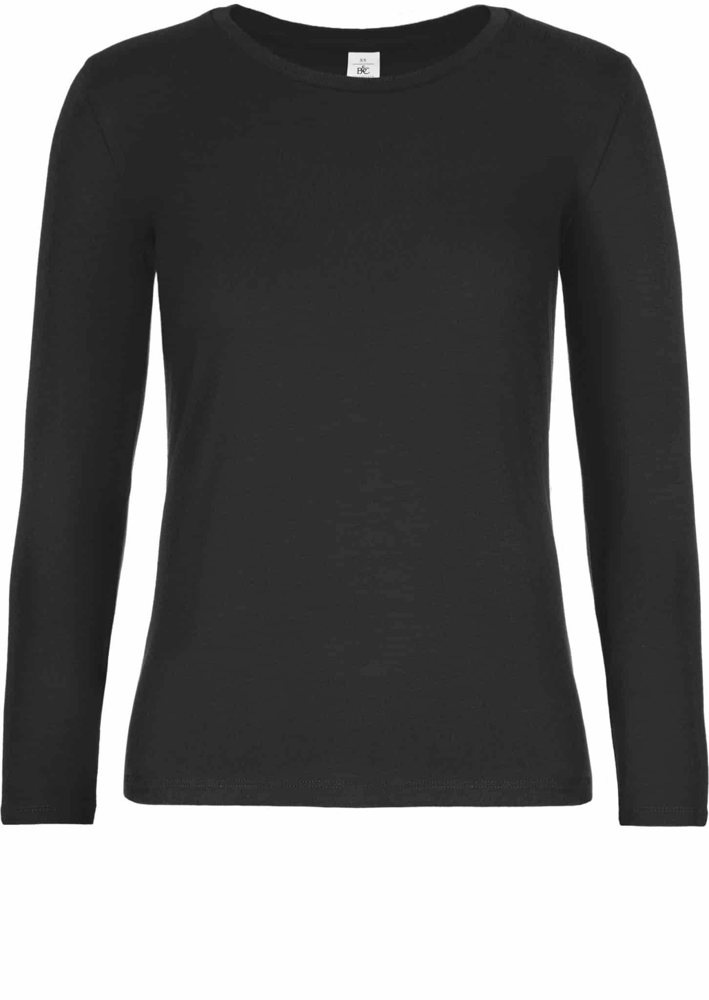 Miniature 3 pour T-shirt manches longues femme #E190