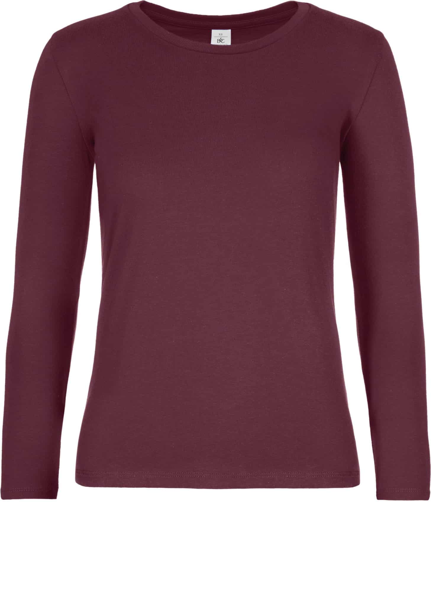 Miniature 4 pour T-shirt manches longues femme #E190