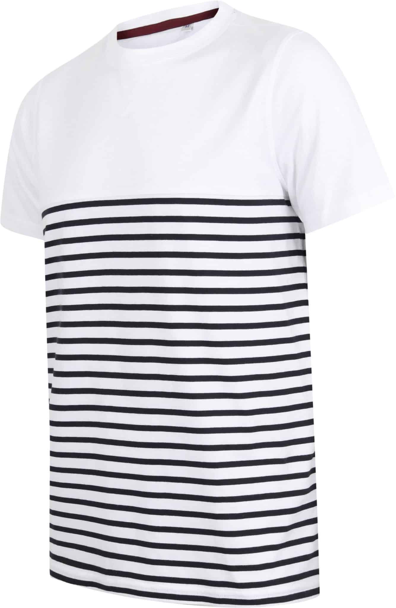 Miniature 6 pour T-shirt breton à manches courtes