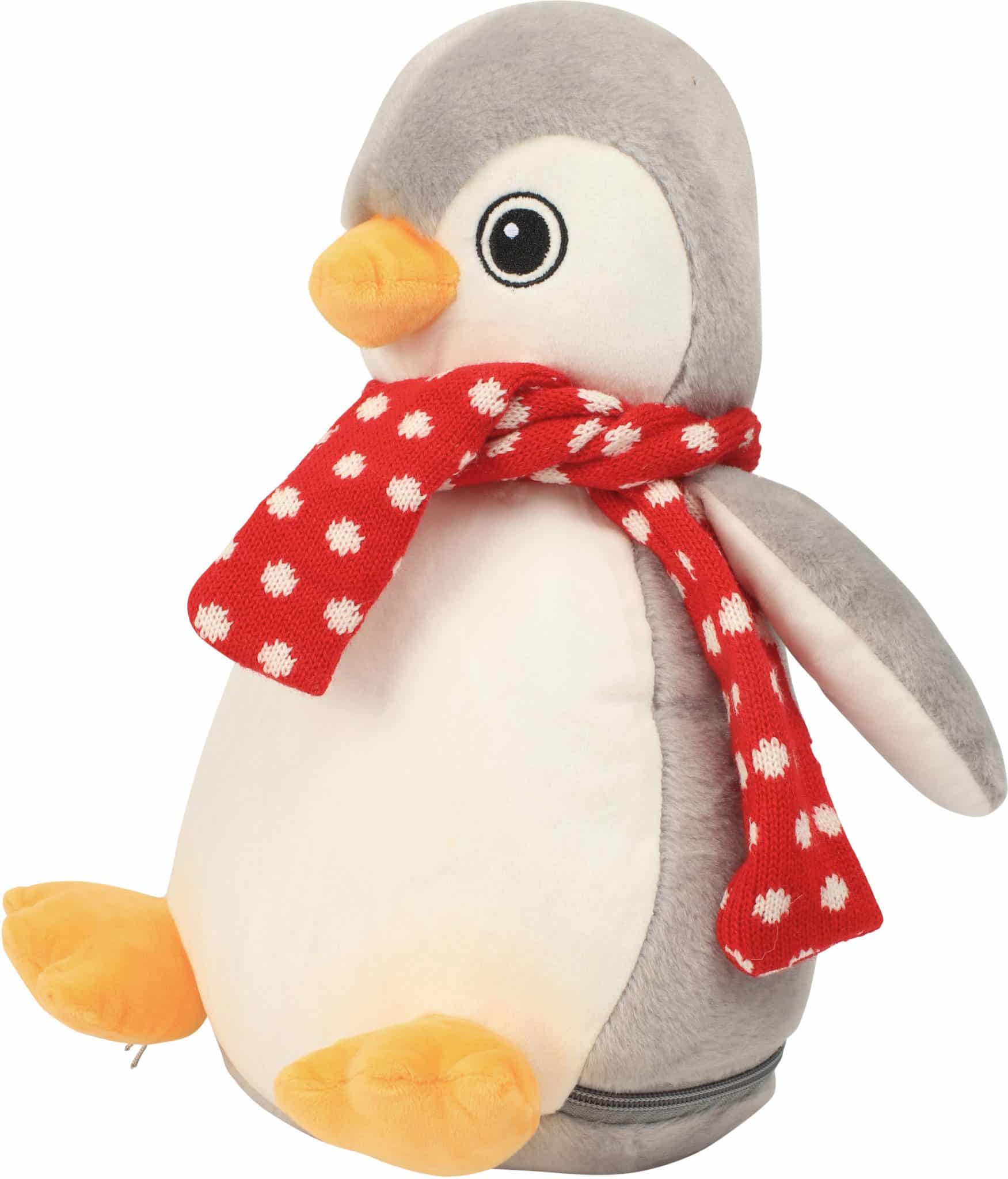 Miniature 2 pour Peluche zippée Manchot
