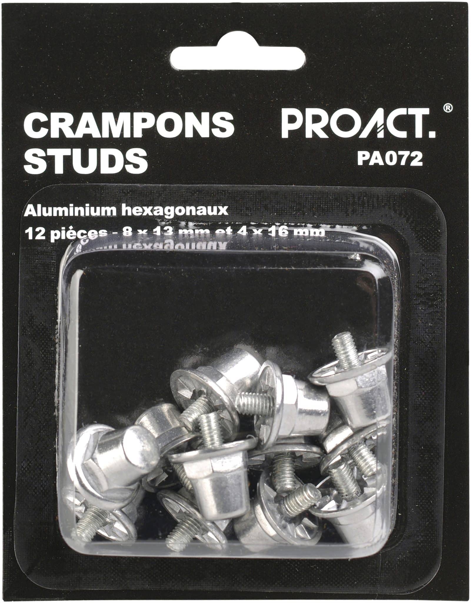 Miniature 2 pour Boîte de 12 crampons alu hexagonaux