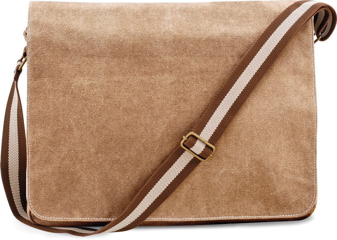 Miniature 9 pour Sac courrier vintage en toile