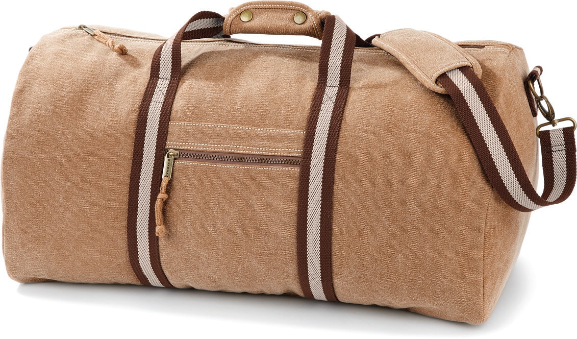 Miniature 5 pour Sac de voyage vintage en toile